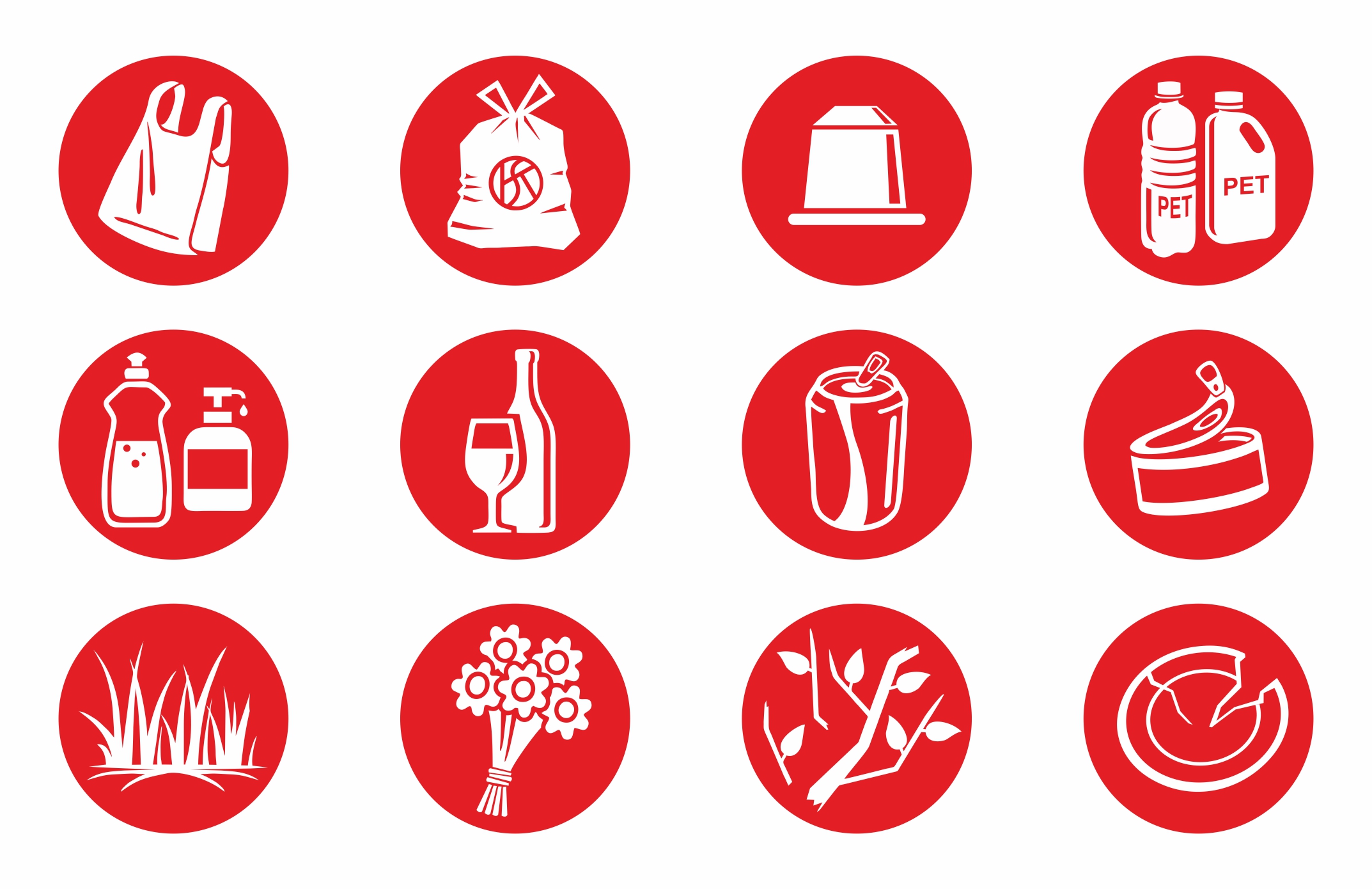 Nicht in die GastroVert-Tonne werfen