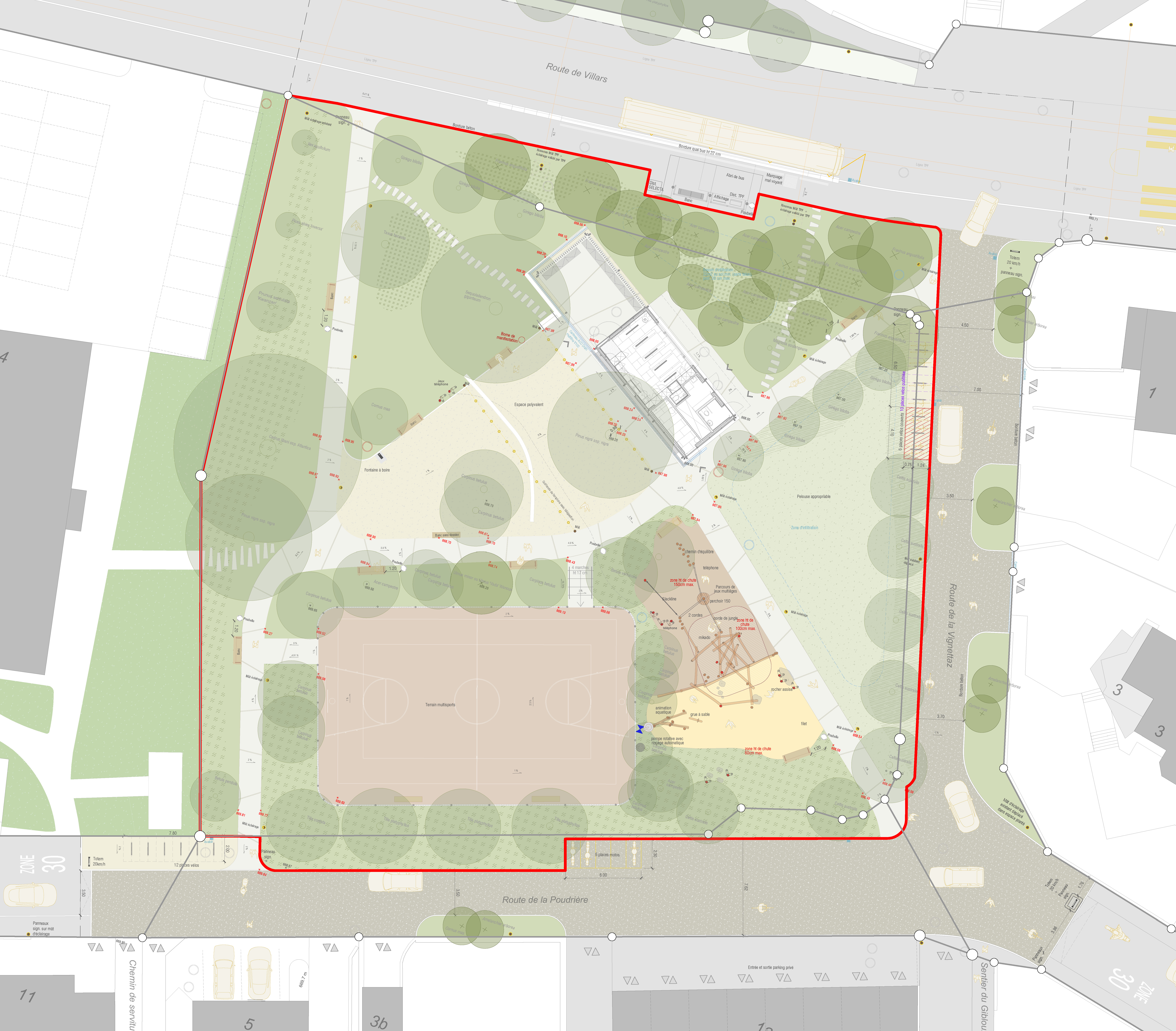plan du projet de requalification