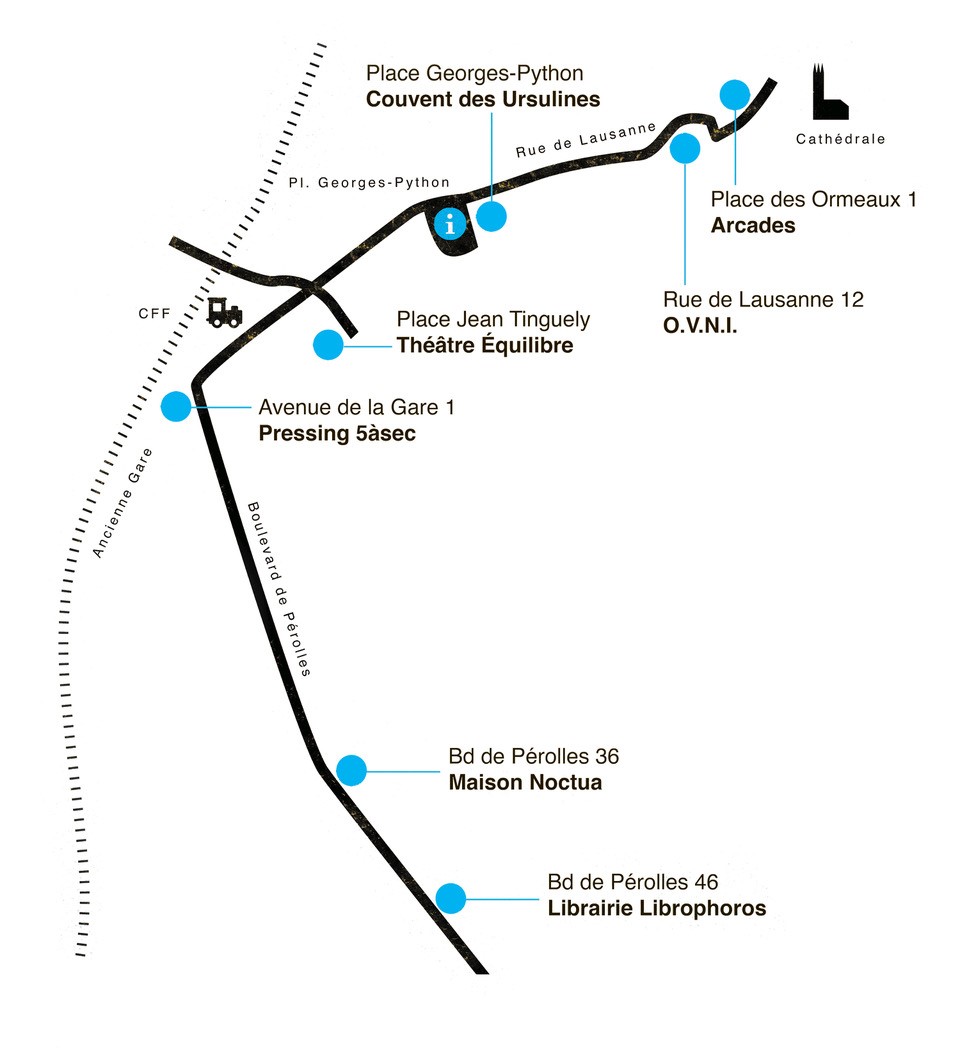 Les Réparateurs, lieux de projection