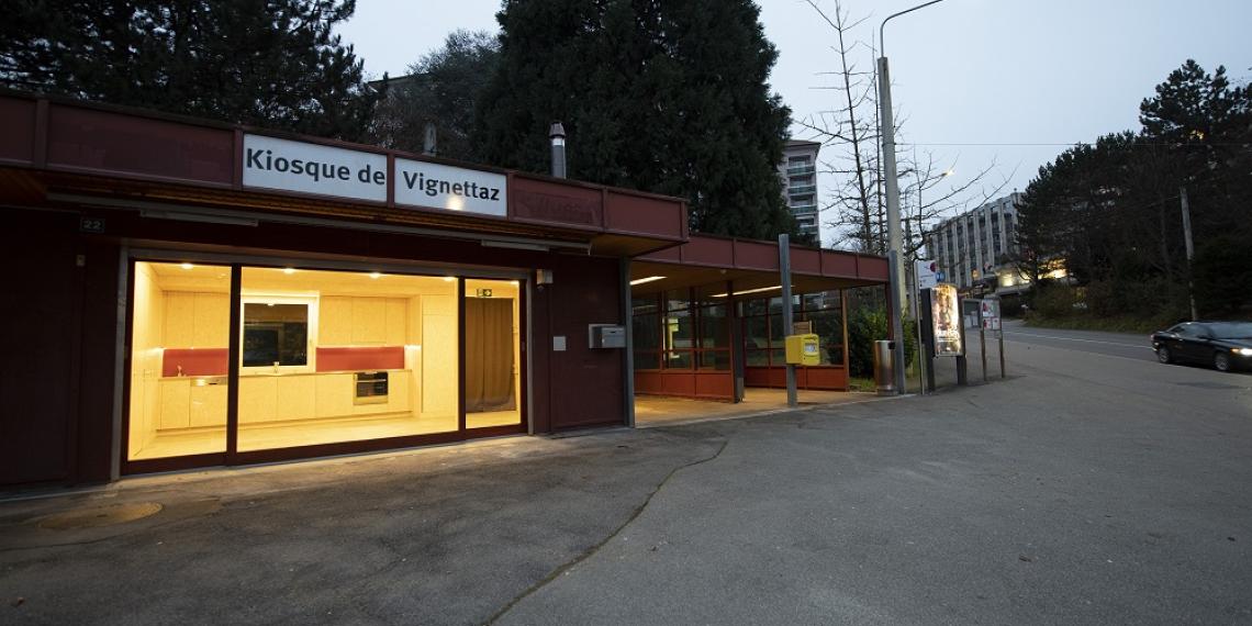 kiosque Vignettaz extérieur