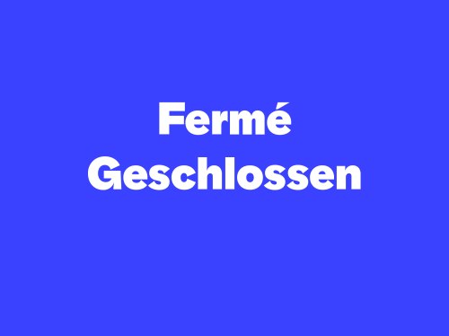 Text zur Ankündigung einer Schliessung