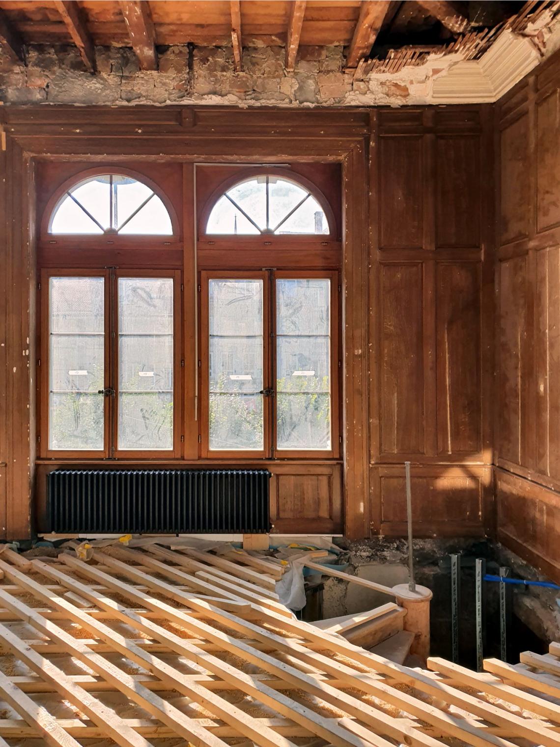 Chantier; Arcades; Bletz; Ville de Fribourg