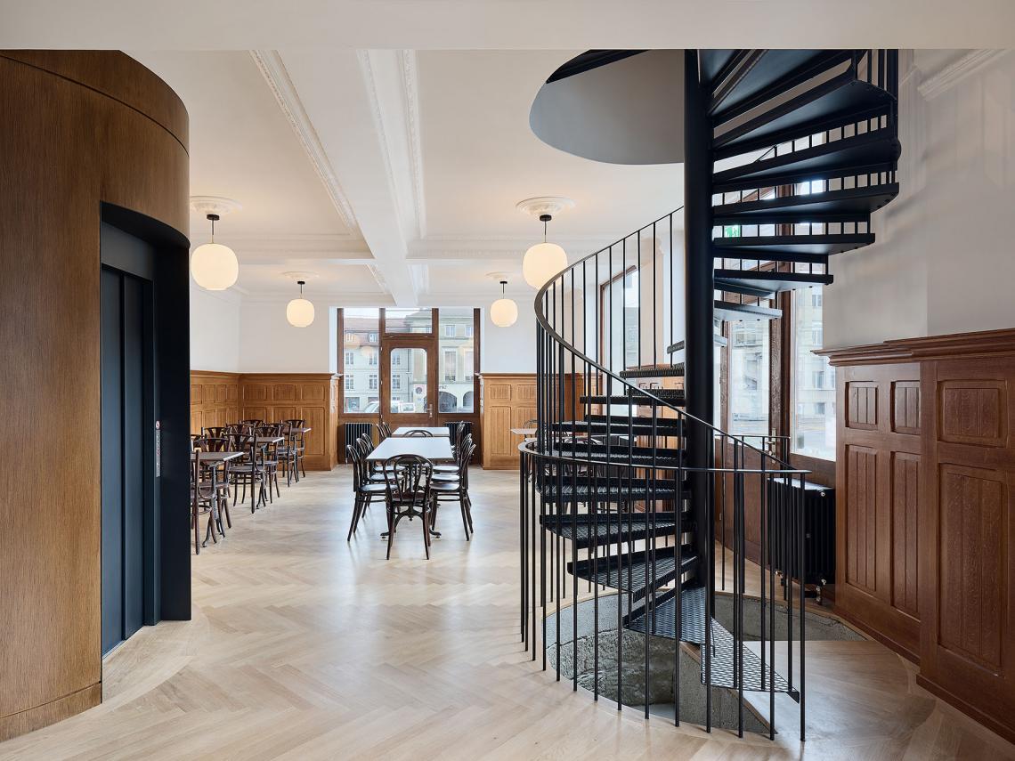 Salle, rez-de-chaussée - Thomas Telley Architektur-Fotografie, St. Antoni