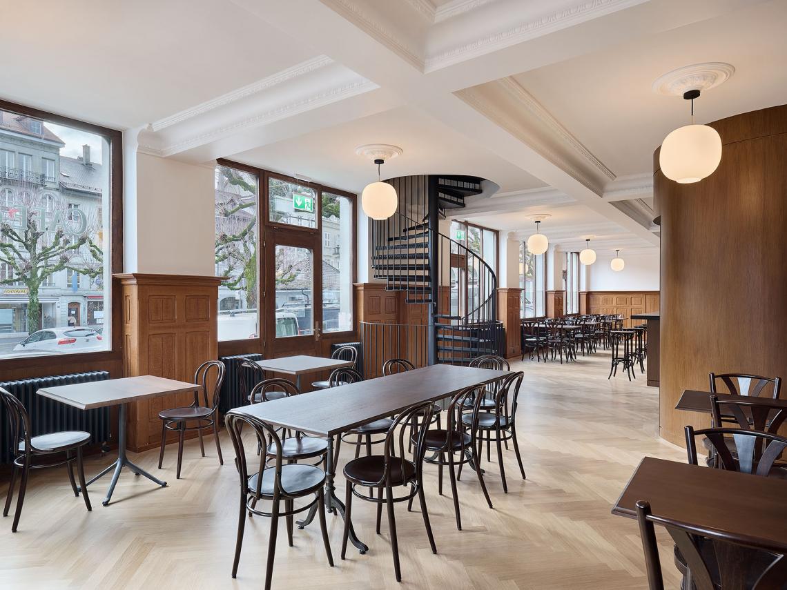 Salle, rez-de-chaussée - Thomas Telley Architektur-Fotografie, St. Antoni