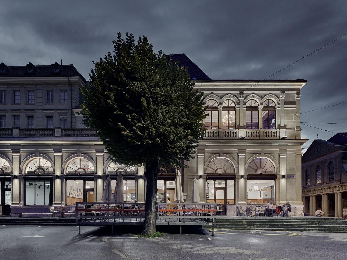 Place des Ormeaux de nuit