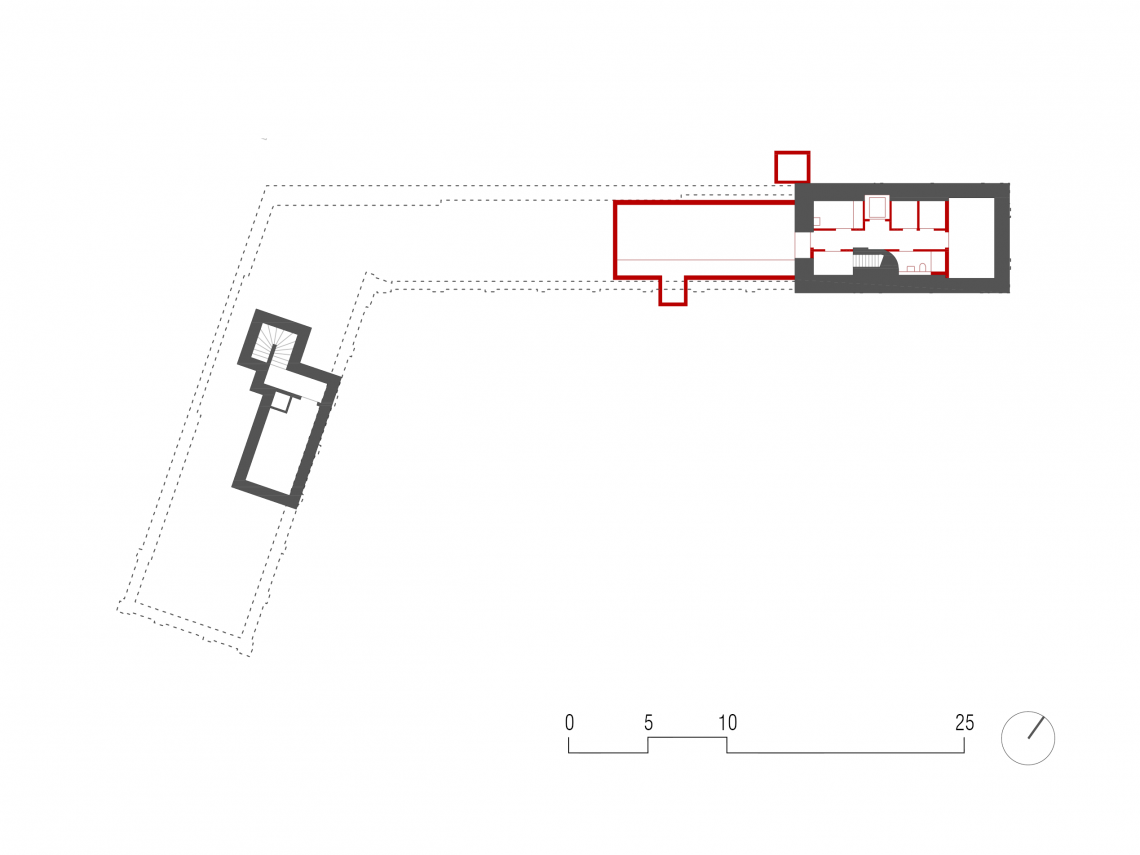 Arcades; sous-sol; Plan
