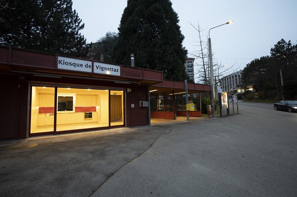 kiosque Vignettaz extérieur