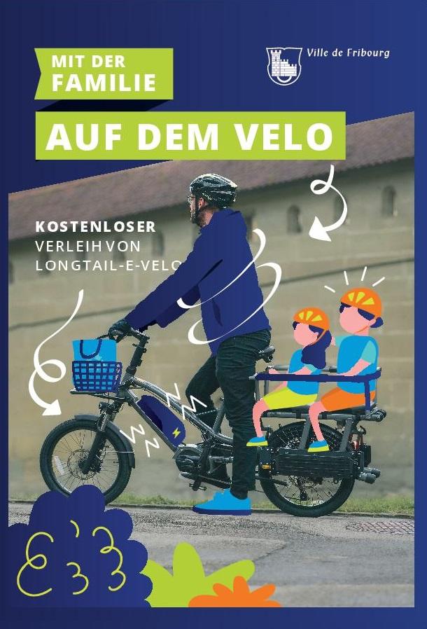 Mit der Familie auf dem Velo