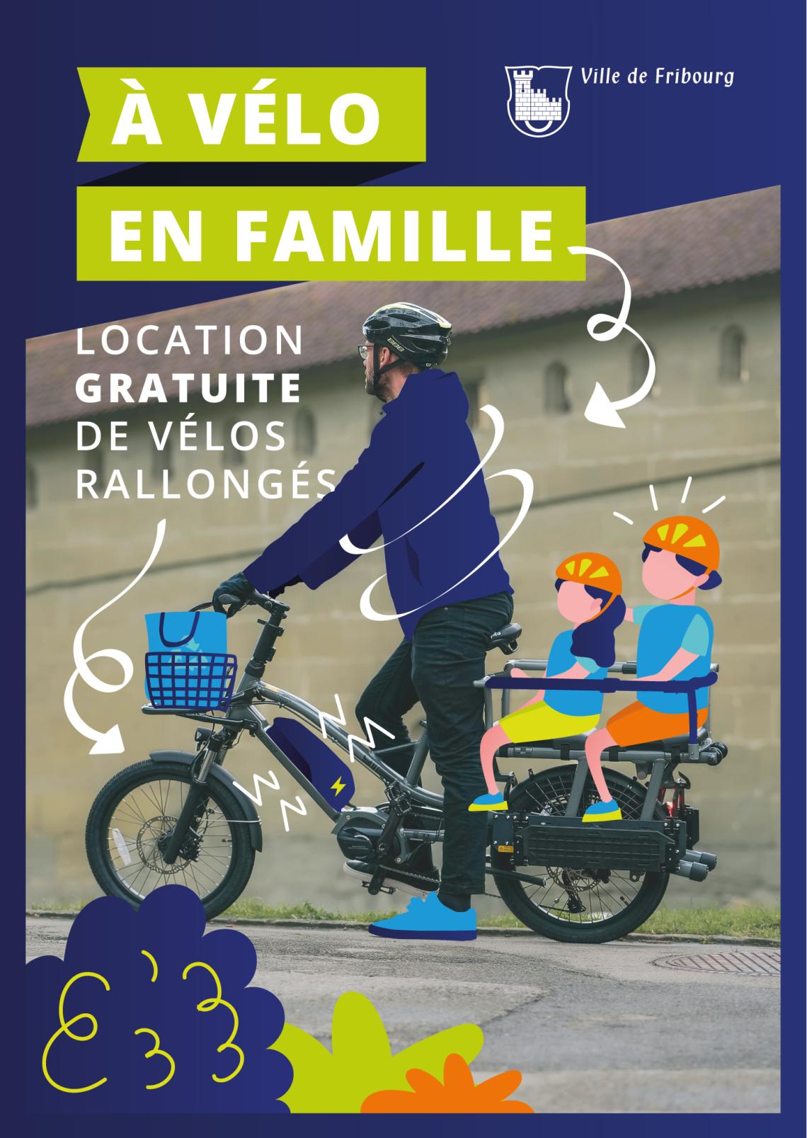 à vélo en famille