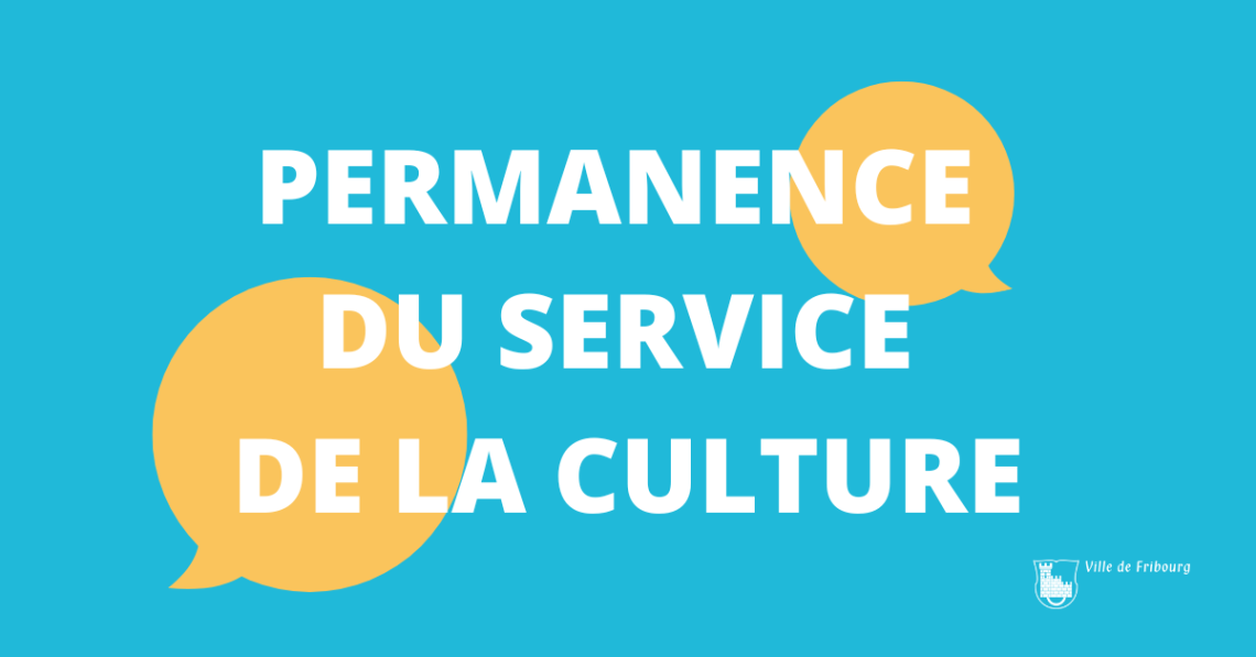 Permanence du service de la culture