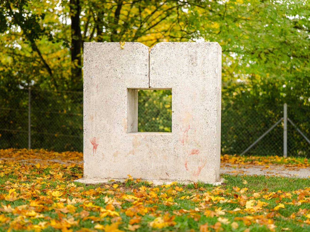 sculpture en béton composite
