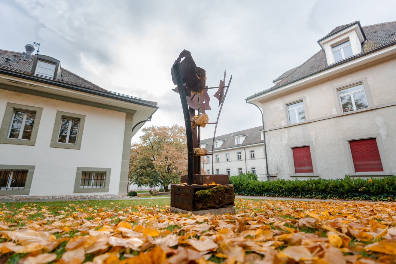 sculpture ouvert futur